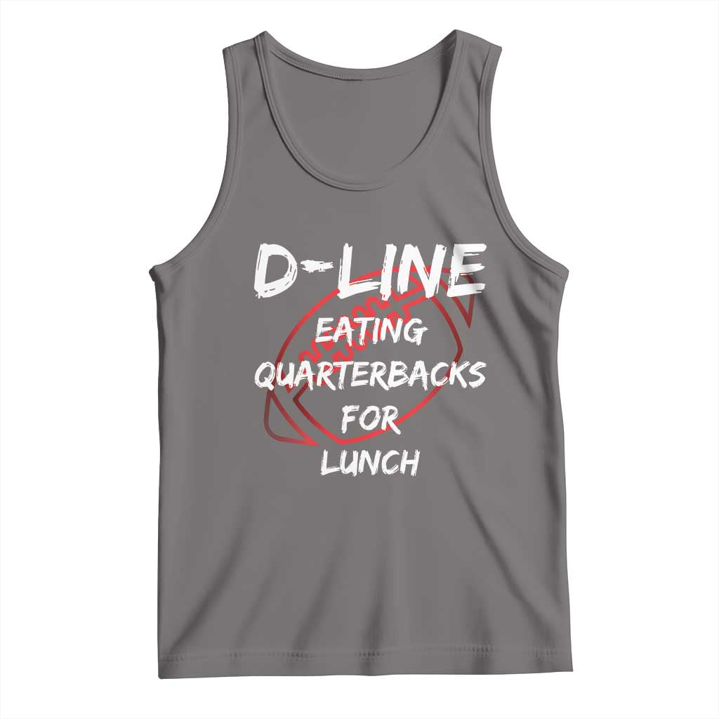 Football Linemen Tank Top D Line Eating Quarterbacks Defensive - Wonder Print Shop