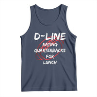 Football Linemen Tank Top D Line Eating Quarterbacks Defensive - Wonder Print Shop