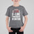 Football Defensive Lineman T Shirt For Kid D Line Punishment In Motion American Flag - Wonder Print Shop