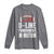 Football Defensive Lineman Long Sleeve Shirt D Line Punishment In Motion American Flag - Wonder Print Shop