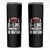 Football Defensive Lineman Skinny Tumbler D Line Punishment In Motion American Flag - Wonder Print Shop
