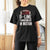 Football Defensive Lineman T Shirt For Women D Line Punishment In Motion American Flag - Wonder Print Shop