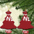 HalfWay To One Christmas Ornament Baby Boy 1/2 Birthday Outfits Football - Wonder Print Shop