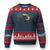 Fishing Camouflage US Flag Ugly Christmas Sweater Swordfish Fish Fisherman Camo - Wonder Print Shop