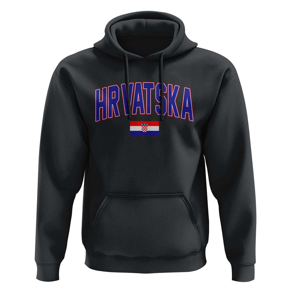 Hrvatska Flag Hoodie Croatia Vintage Zagreb Croatian Jersey Retro