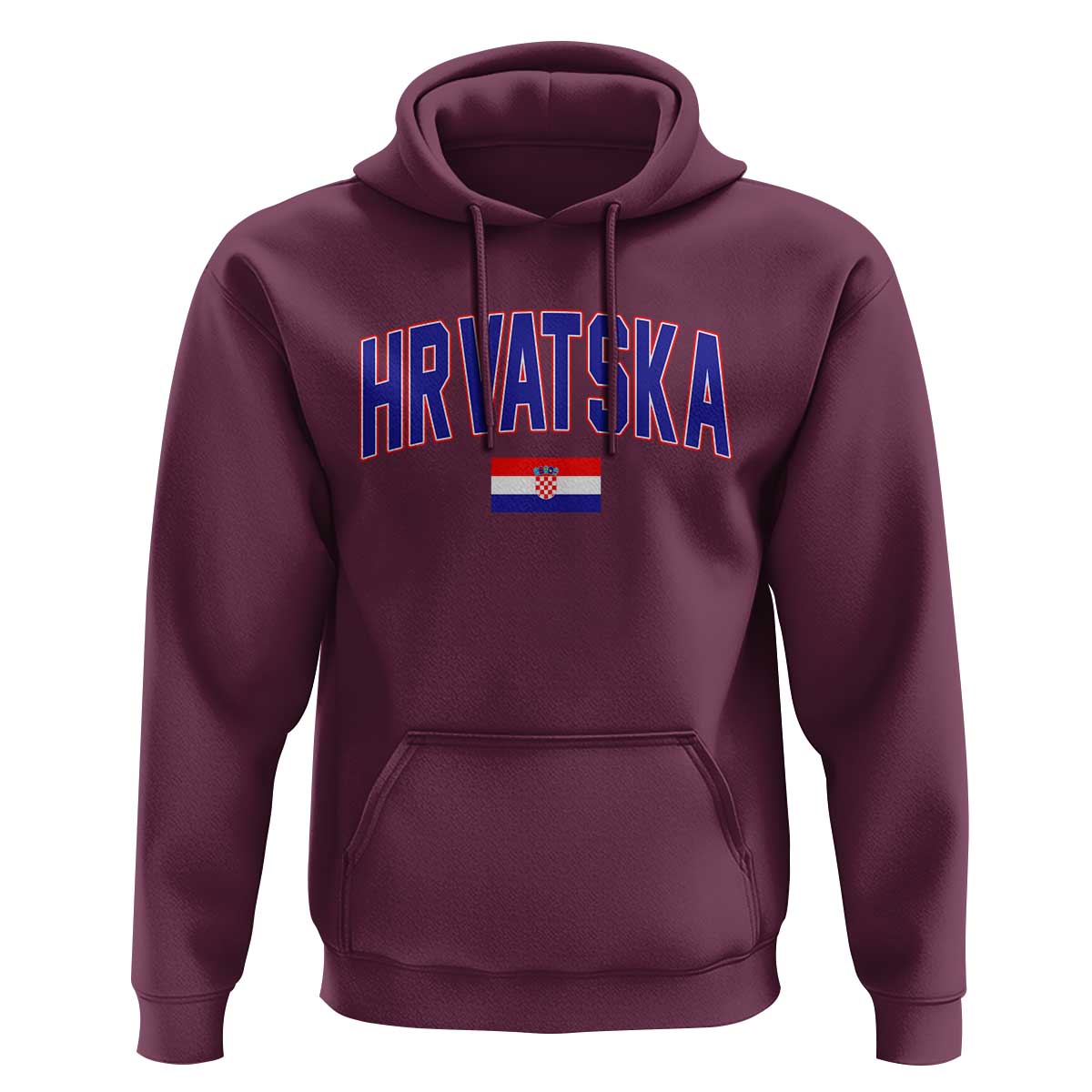 Hrvatska Flag Hoodie Croatia Vintage Zagreb Croatian Jersey Retro