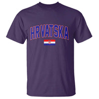 Hrvatska Flag T Shirt Croatia Vintage Zagreb Croatian Jersey Retro