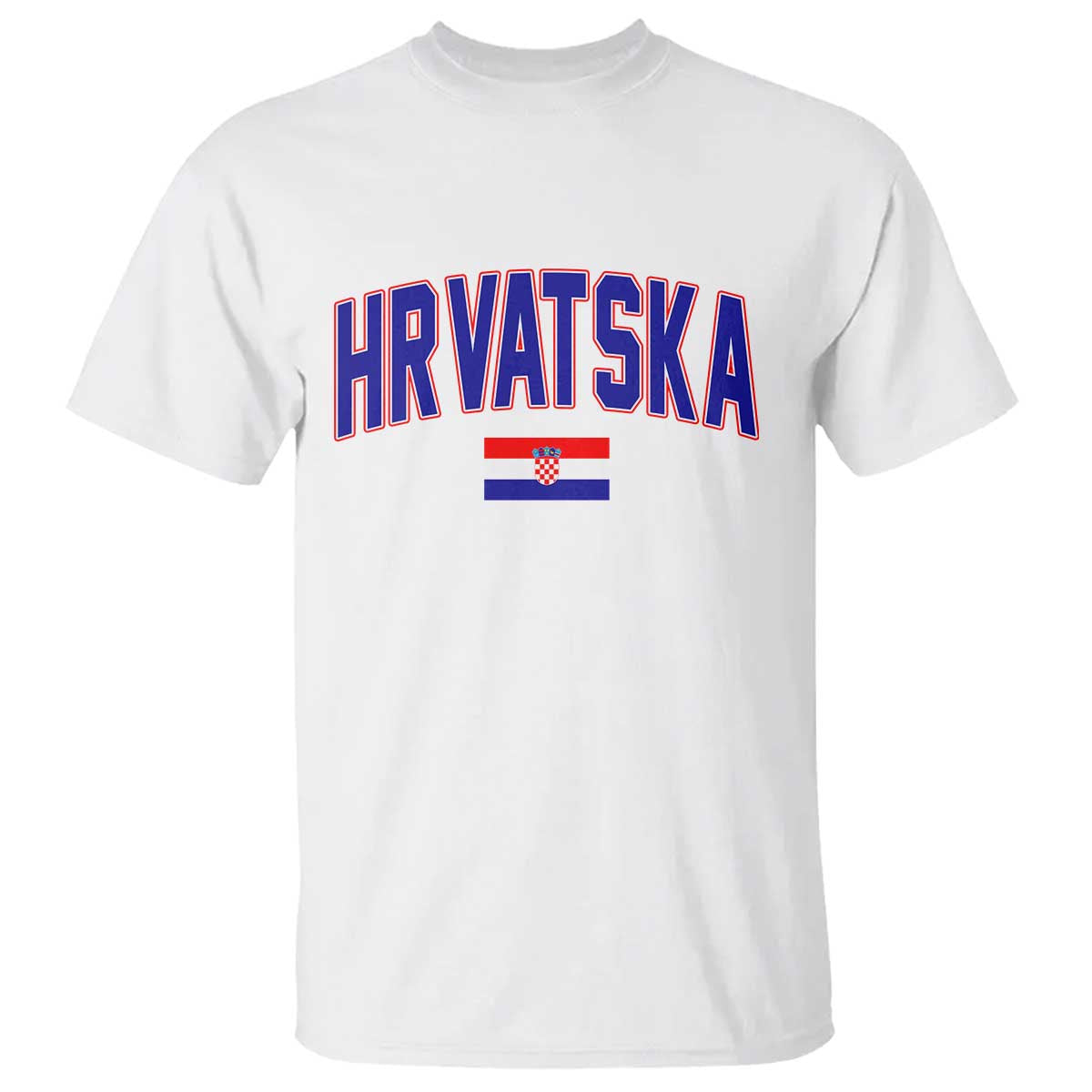 Hrvatska Flag T Shirt Croatia Vintage Zagreb Croatian Jersey Retro