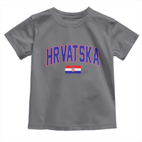 Hrvatska Flag Toddler T Shirt Croatia Vintage Zagreb Croatian Jersey Retro