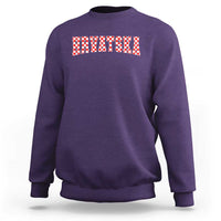 Vintage Hrvatska Sweatshirt Retro Varsity Croatia Zagreb Croatian Flag