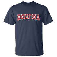 Vintage Hrvatska T Shirt Retro Varsity Croatia Zagreb Croatian Flag