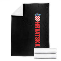 Hrvatska Throw Blanket Vintage Croatia Zagreb Croatian