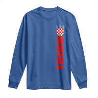 Hrvatska Long Sleeve Shirt Vintage Croatia Zagreb Croatian