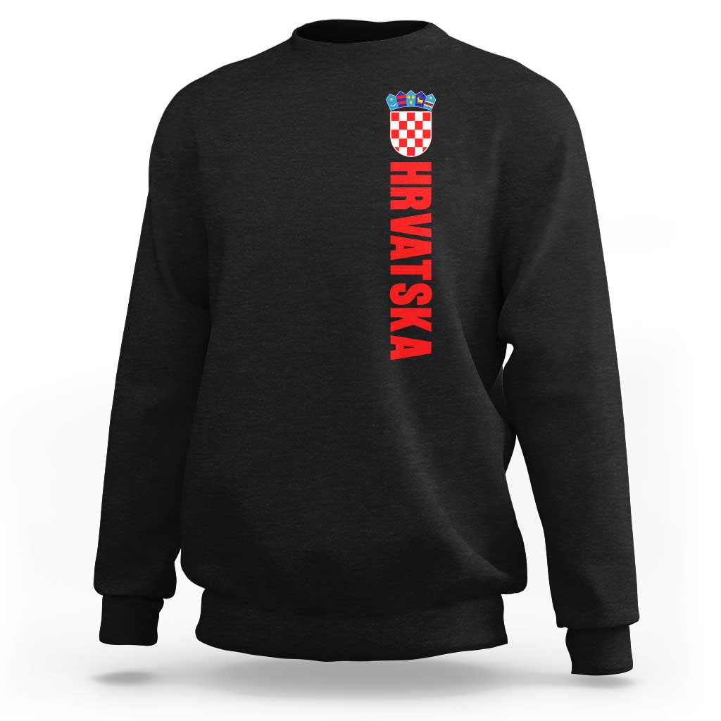 Hrvatska Sweatshirt Vintage Croatia Zagreb Croatian