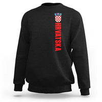 Hrvatska Sweatshirt Vintage Croatia Zagreb Croatian