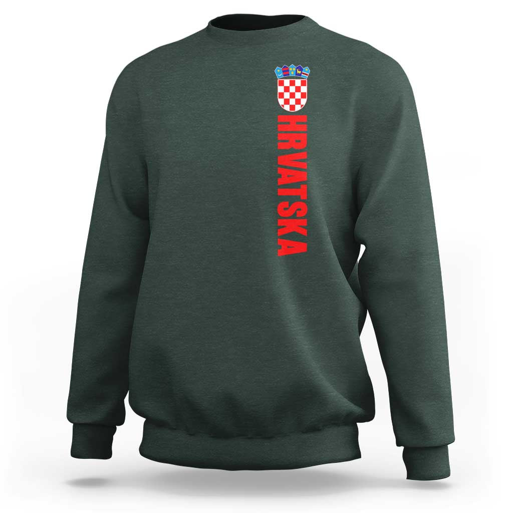 Hrvatska Sweatshirt Vintage Croatia Zagreb Croatian