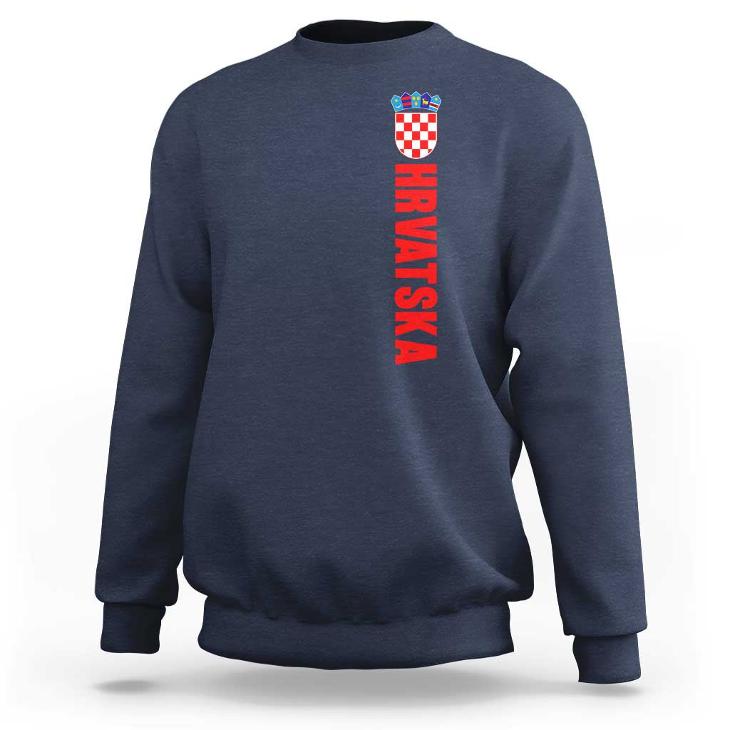 Hrvatska Sweatshirt Vintage Croatia Zagreb Croatian