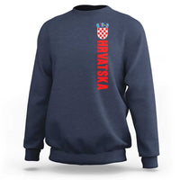 Hrvatska Sweatshirt Vintage Croatia Zagreb Croatian