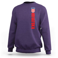 Hrvatska Sweatshirt Vintage Croatia Zagreb Croatian