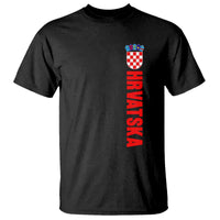 Hrvatska T Shirt Vintage Croatia Zagreb Croatian