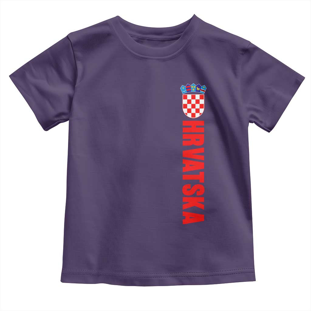 Hrvatska Toddler T Shirt Vintage Croatia Zagreb Croatian