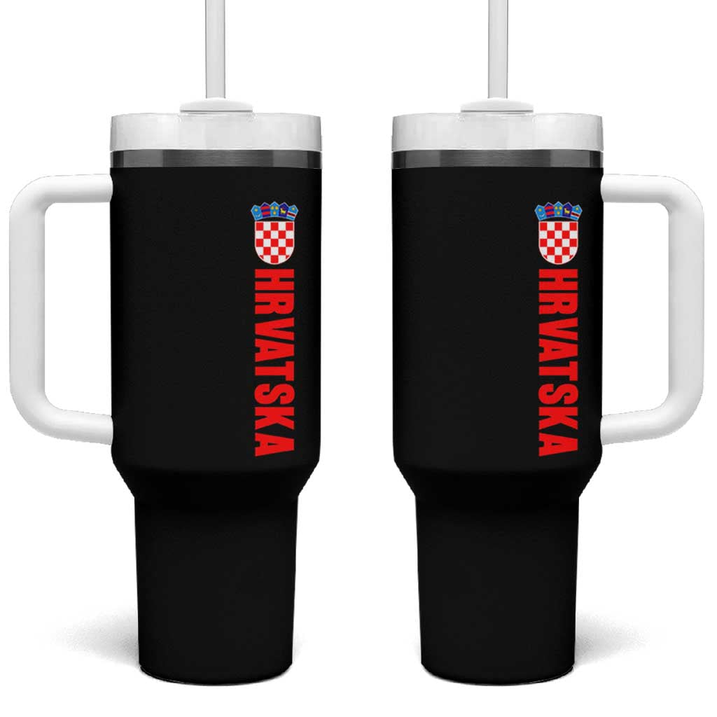 Hrvatska Tumbler With Handle Vintage Croatia Zagreb Croatian