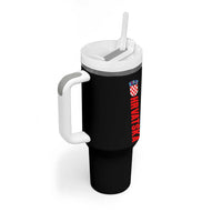 Hrvatska Tumbler With Handle Vintage Croatia Zagreb Croatian