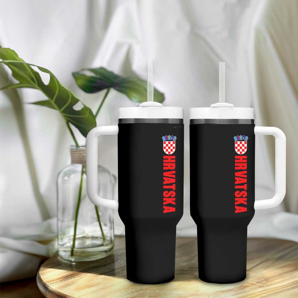 Hrvatska Tumbler With Handle Vintage Croatia Zagreb Croatian