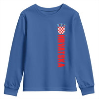 Hrvatska Youth Sweatshirt Vintage Croatia Zagreb Croatian
