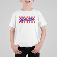 Hrvatska T Shirt For Kid Checkered Retro Croatia Zagreb Croatian