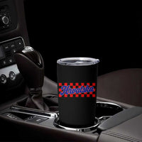 Hrvatska Tumbler Cup Checkered Retro Croatia Zagreb Croatian