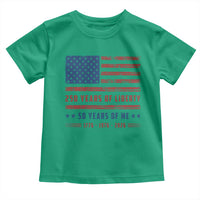 Patriotic 50th Birthday USA 250th Anniversary Toddler T Shirt 250 Years of Liberty 1976 50 Year Old Gift