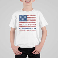 Patriotic 80th Birthday USA 250th Anniversary T Shirt For Kid 250 Years of Liberty 1946 80 Year Old Gift