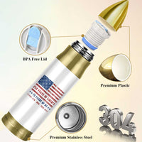 Patriotic 70th Birthday USA 250th Anniversary Bullet Tumbler 250 Years of Liberty 1956 70 Year Old Gift