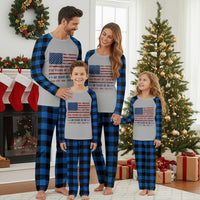 Patriotic 60th Birthday USA 250th Anniversary Plaid Pajama Set 250 Years of Liberty 1966 60 Year Old Gift