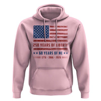 Patriotic 60th Birthday USA 250th Anniversary Hoodie 250 Years of Liberty 1966 60 Year Old Gift