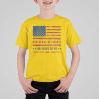 Patriotic 60th Birthday USA 250th Anniversary T Shirt For Kid 250 Years of Liberty 1966 60 Year Old Gift