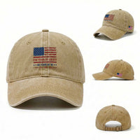 Patriotic 60th Birthday USA 250th Anniversary Washed Cotton Baseball Cap 250 Years of Liberty 1966 60 Year Old Gift