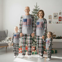 Patriotic 40th Birthday USA 250th Anniversary Plaid Pajama Set 250 Years of Liberty 1986 40 Year Old Gift