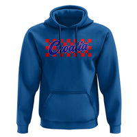 Croatia Hoodie Checkered Retro Hrvatska Zagreb Croatian