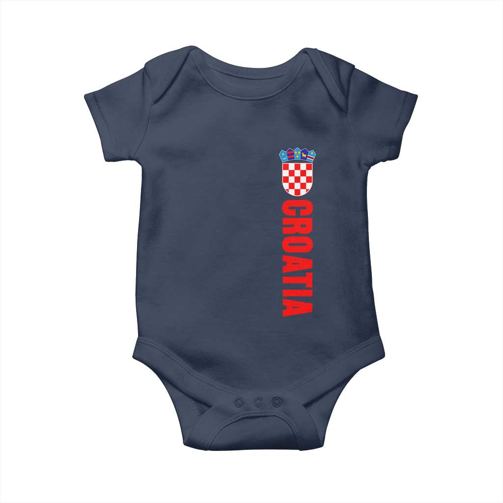 Croatia Baby Onesie Vintage Hrvatska Zagreb Croatian
