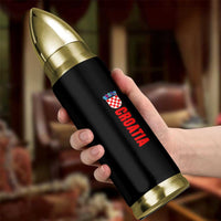 Croatia Bullet Tumbler Vintage Hrvatska Zagreb Croatian