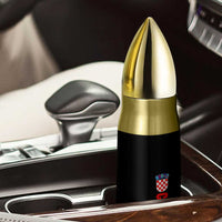 Croatia Bullet Tumbler Vintage Hrvatska Zagreb Croatian