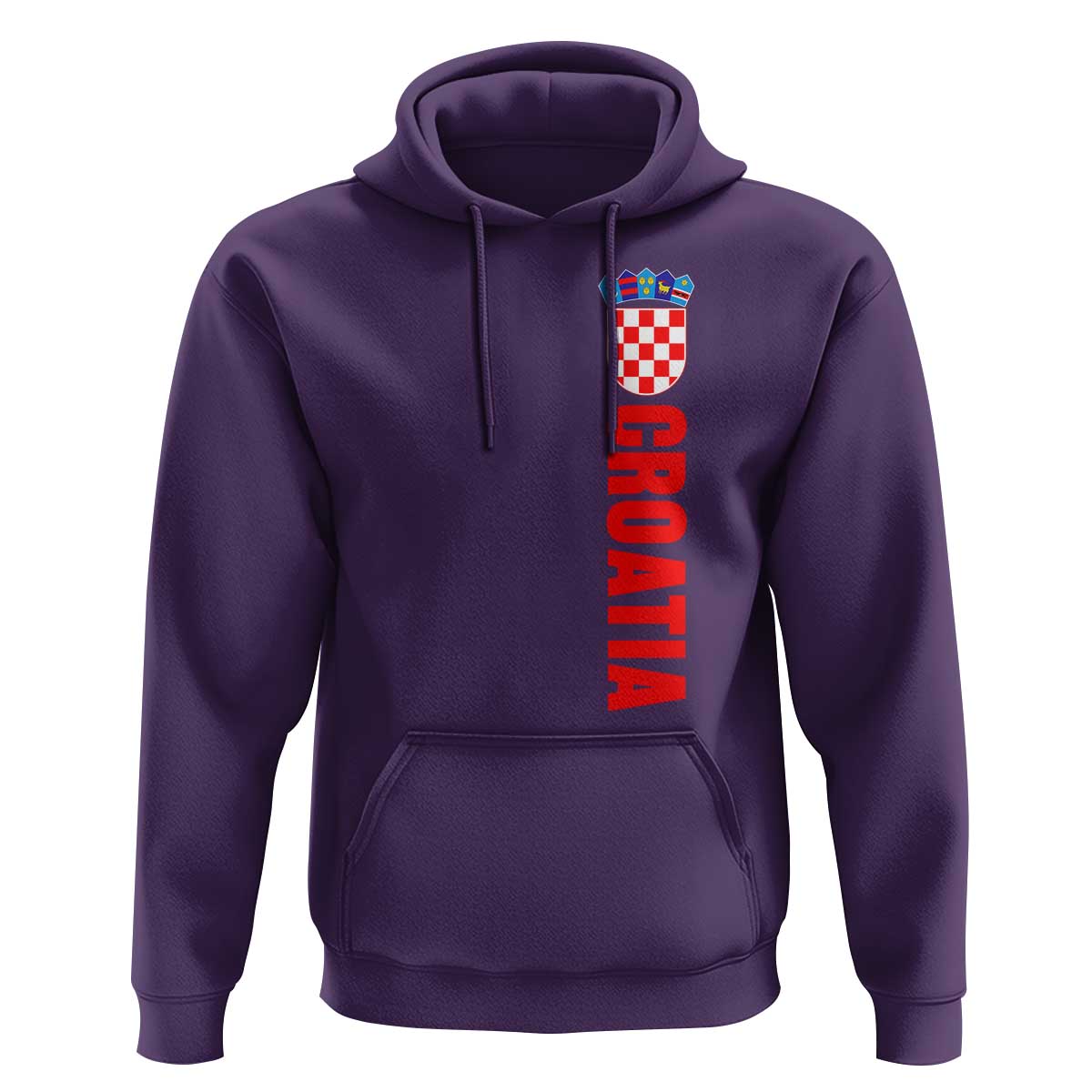 Croatia Hoodie Vintage Hrvatska Zagreb Croatian