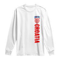Croatia Long Sleeve Shirt Vintage Hrvatska Zagreb Croatian
