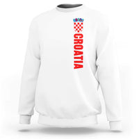 Croatia Sweatshirt Vintage Hrvatska Zagreb Croatian