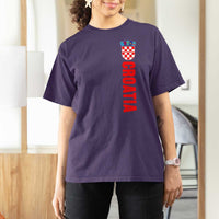 Croatia T Shirt For Women Vintage Hrvatska Zagreb Croatian