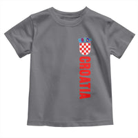 Croatia Toddler T Shirt Vintage Hrvatska Zagreb Croatian