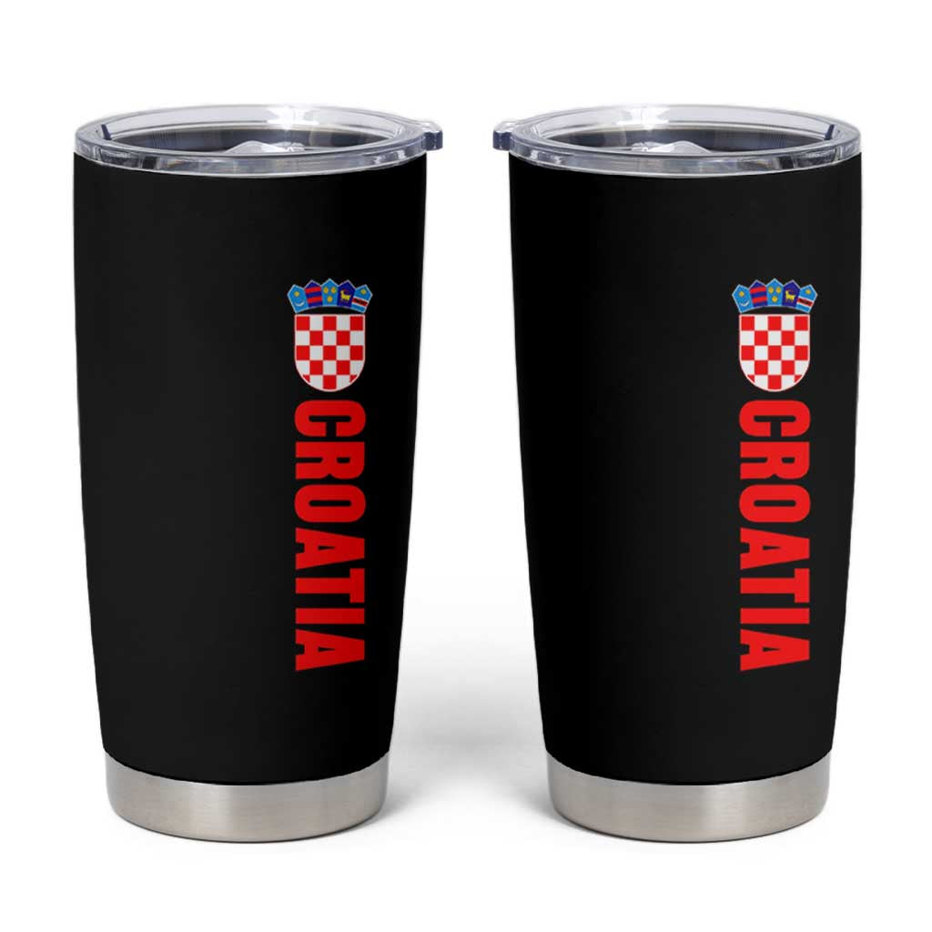 Croatia Tumbler Cup Vintage Hrvatska Zagreb Croatian