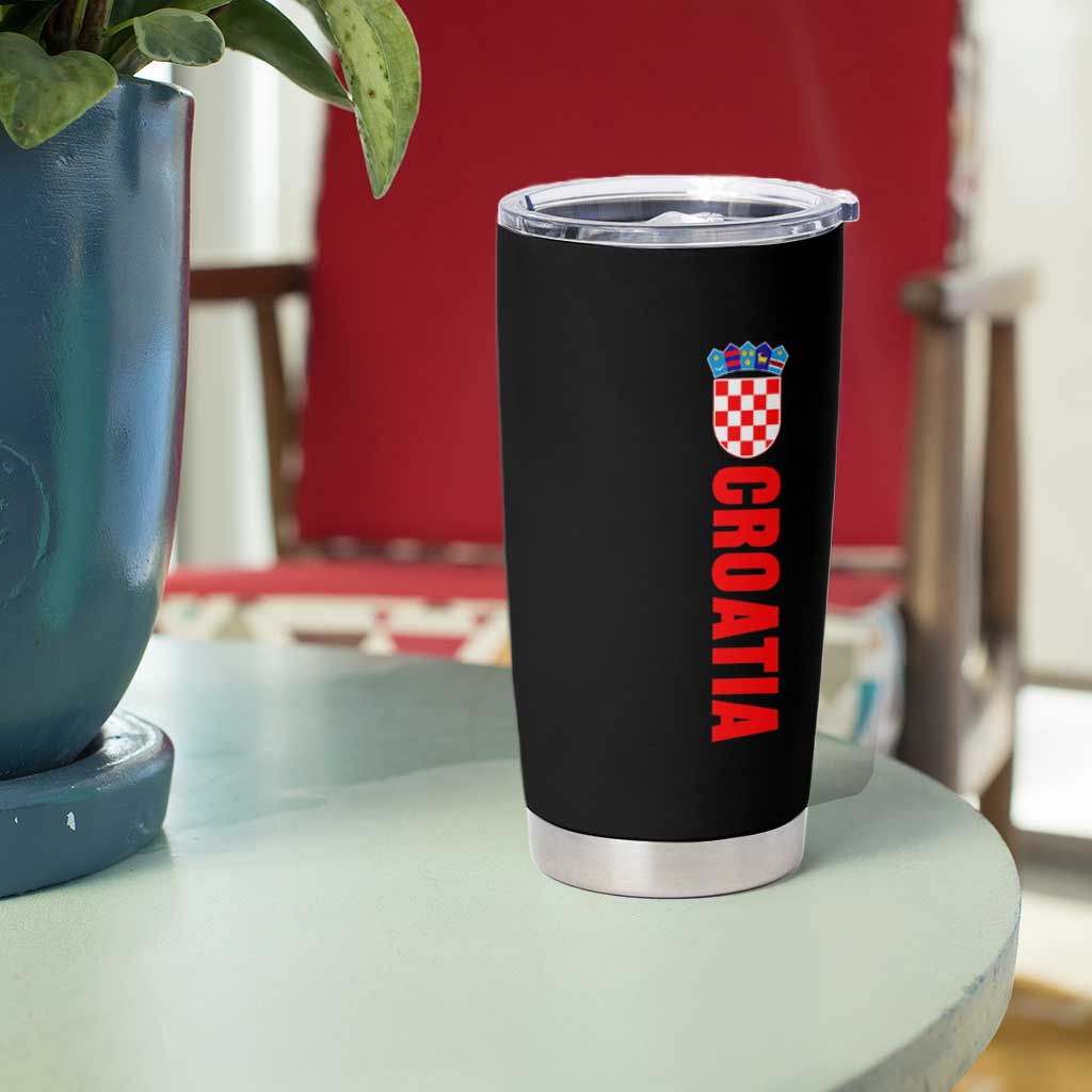 Croatia Tumbler Cup Vintage Hrvatska Zagreb Croatian